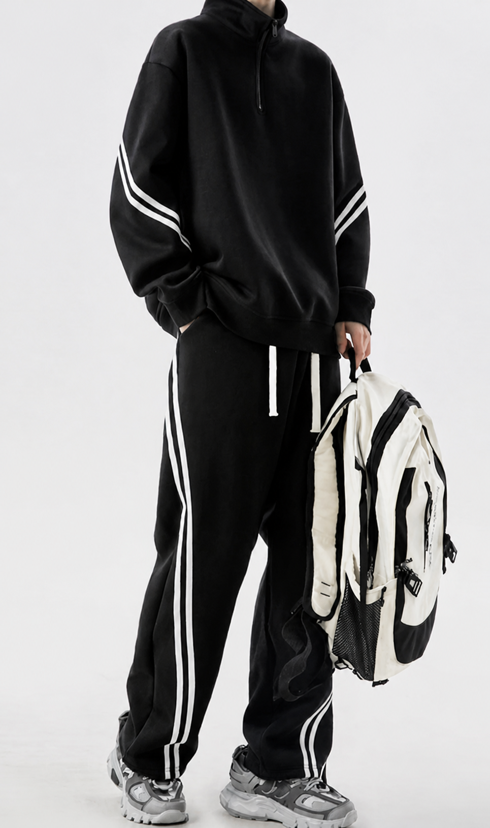 Contrast Stripe Tracksuit
