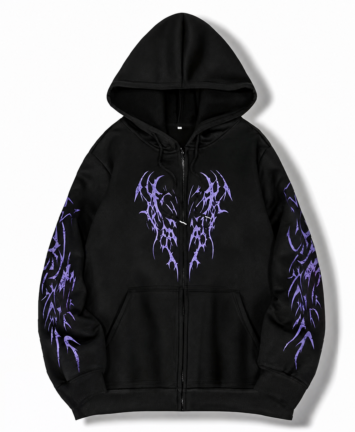 Graphic Zip Hoodie